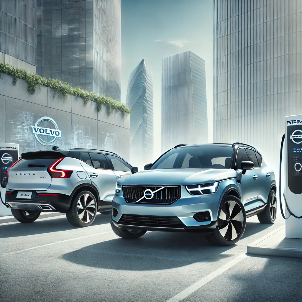 Volvo und Nissan E-Fahrzeuge