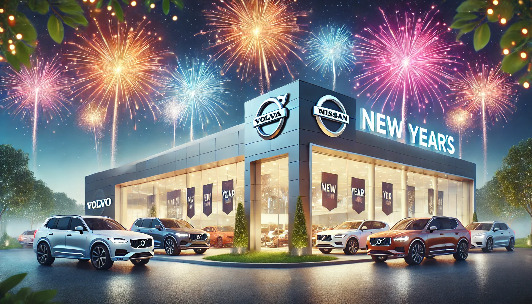 Das Team von Autohaus Bleicher wünscht einen wunderbaren Silvesterabend!