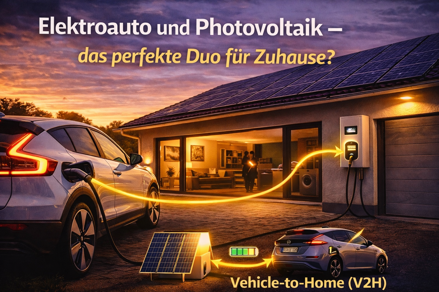 Elektroauto und Photovoltaik – das perfekte Duo für Zuhause?