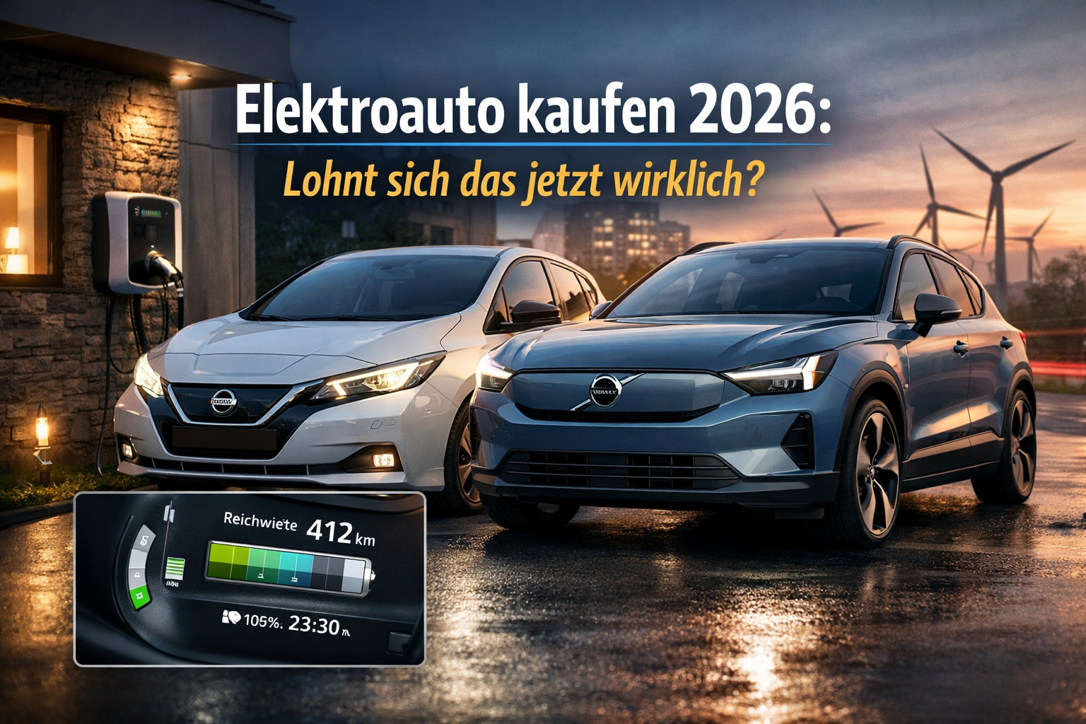 Elektroauto kaufen 2026: Lohnt sich das jetzt wirklich?