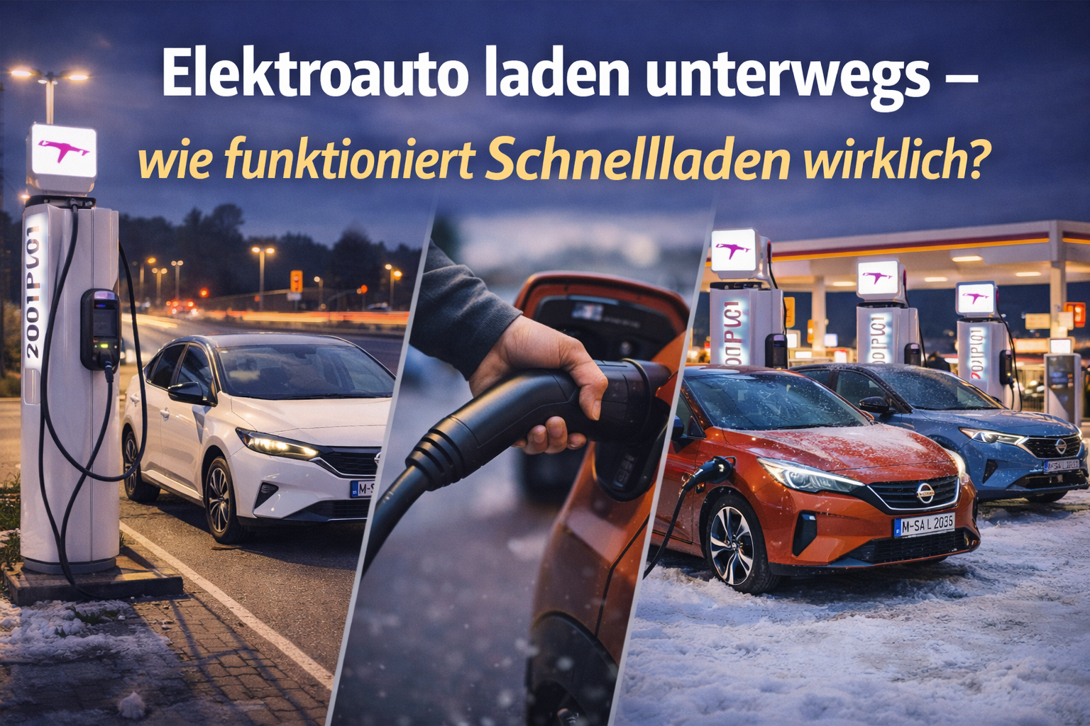 Elektroauto laden unterwegs – wie funktioniert Schnellladen wirklich?