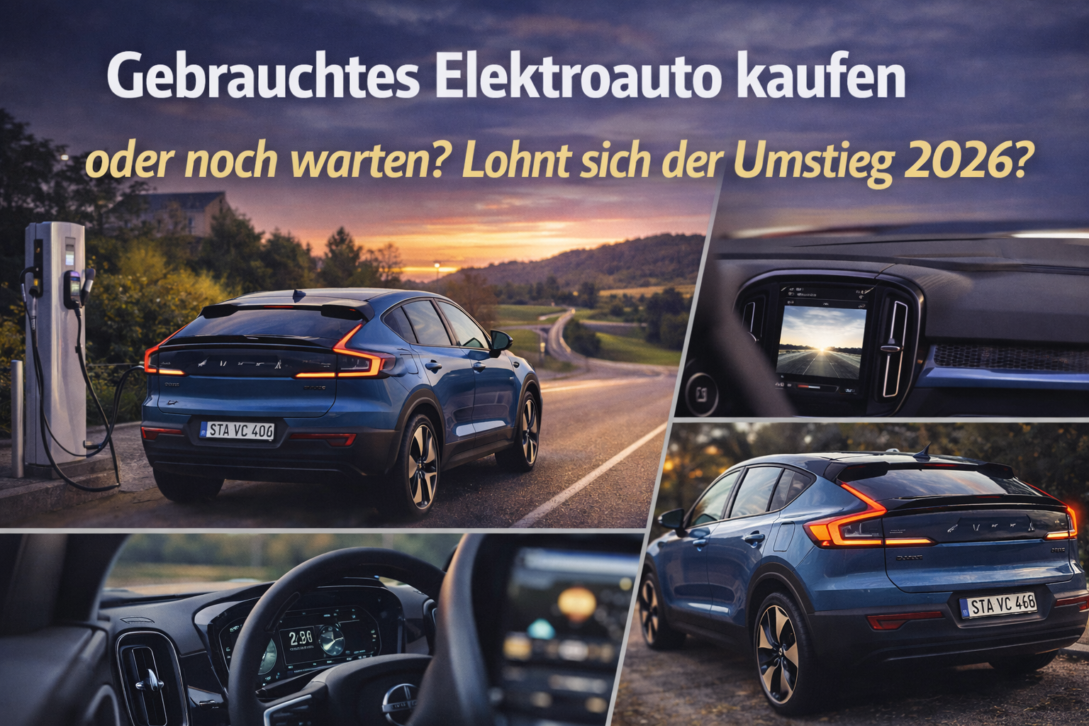 Gebrauchtes Elektroauto kaufen oder noch warten? Lohnt sich der Umstieg 2026?