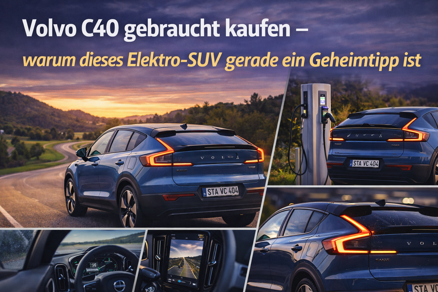 Volvo C40 gebraucht kaufen – warum dieses Elektro-SUV gerade ein Geheimtipp ist