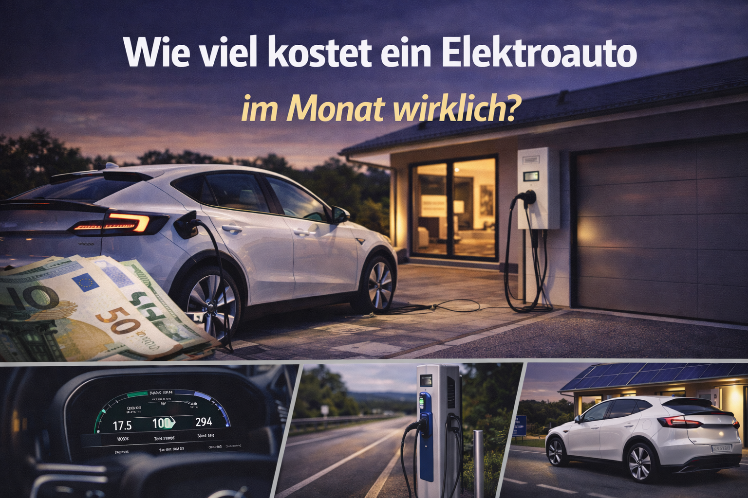Wie viel kostet ein Elektroauto im Monat wirklich?
